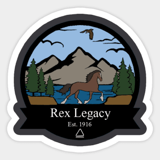 Rex Legacy (Color) Sticker